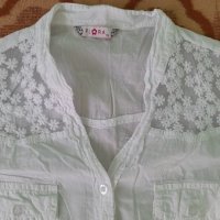Нови бели ризи Flora, снимка 3 - Ризи - 43709816
