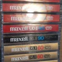 10 бр хромни касети Maxell Gold XLII 90 Epitaxial  XLII 60 Epitaxial  UDII90, снимка 1 - Аудио касети - 43287242