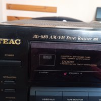 Ресийвър Teac AG-680 FM/AM - 280 W, снимка 3 - Ресийвъри, усилватели, смесителни пултове - 44061200