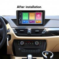 Мултимедия 10" навигация с Андроид и GPS за BMW Х1 Е84, снимка 2 - Аксесоари и консумативи - 32259982
