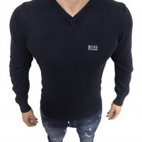 Мъжки пуловер Hugo Boss V-Neck Blue !!!