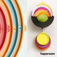 Tupperware органайзер за капаци, снимка 3 - Аксесоари за кухня - 43238255