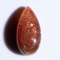 Слънчев камък конфети 11.65ct капка кабошон #1, снимка 1 - Други - 43202508