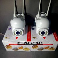 2 БРОЯ! Въртяща камера 4 + 4LED 5MPX, снимка 5 - Комплекти за видеонаблюдение - 43958267