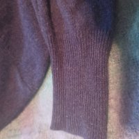Кашмир  DEAR DHARMA Size M Кашмирен поло пуловер, снимка 2 - Блузи с дълъг ръкав и пуловери - 43139769