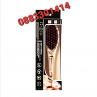 Електрическа турмалинова четка за коса за изправяне , снимка 4 - Друга електроника - 32910959