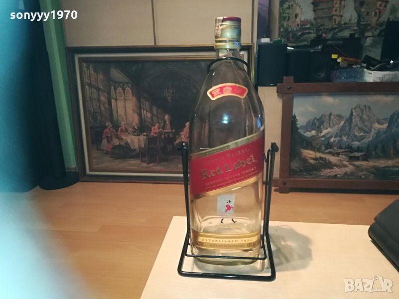 ПОРЪЧАНО!!! johnnie walker-BIG 4.5l празно шише с люлка 1304212050, снимка 1