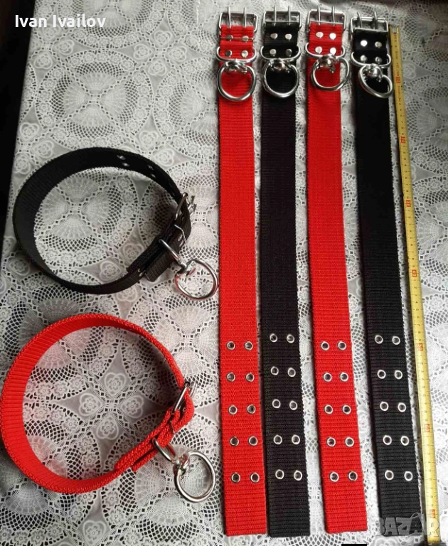 Текстилни каишки за голямо куче , снимка 1