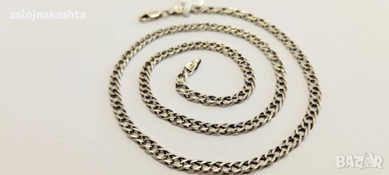Сребърен синджир-12.58гр/925, снимка 1