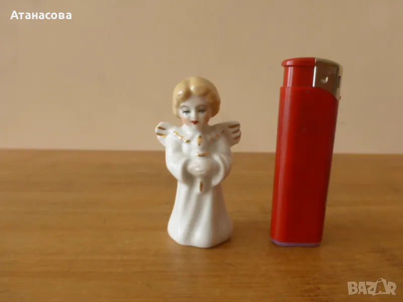 Порцеланова фигура Ангелче Ангел Херувим, снимка 1