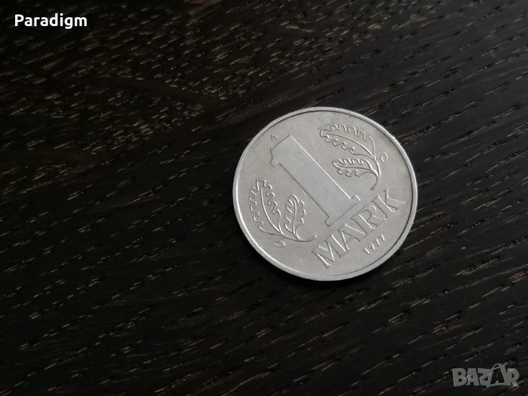 Монета - Германия - 1 марка | 1977г.; серия А, снимка 1