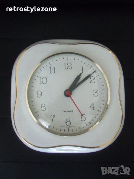 № 7333 стар порцеланов стенен часовник   , снимка 1