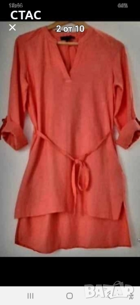 Нова ,раздвижена туника-светъл корал, снимка 1