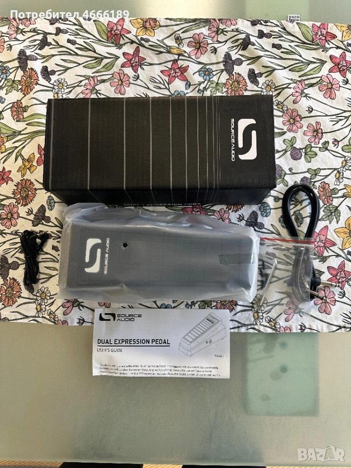 Ефект за китара SOURCE AUDIO SA161 soundbox Dual expression pedal, снимка 1
