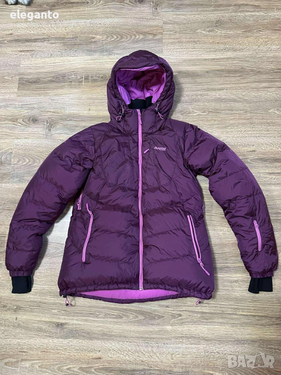 Висок клас дамска зимна пухенка  Bergans of Norway SAUDA 750fill Down Jacket , L размер - гъши пух , снимка 1