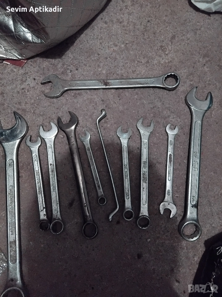 Комплект гаечени ключове, снимка 1
