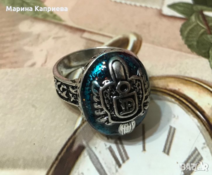 Пръстен от Дневниците на вампира "Деймън или Стефан Салваторе". Налични няколко размера , снимка 1
