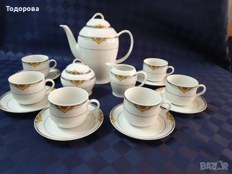Порцеланов сервиз чай,кафе Wunsiedel Bavaria , снимка 1