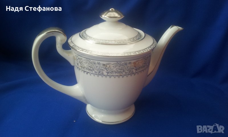 Китайска порцеланова каничка за чай или кафе фина , снимка 1