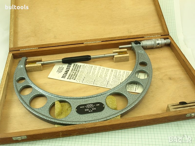 Микрометър с брояч 200-225мм./0.001мм. TESA TESAMASTER, снимка 1