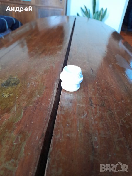 Стара керамична цедка за чешма, снимка 1