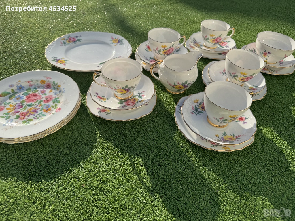 Английски порцеланов сервиз Paragon “Regent” – Fine Bone China, England, снимка 1
