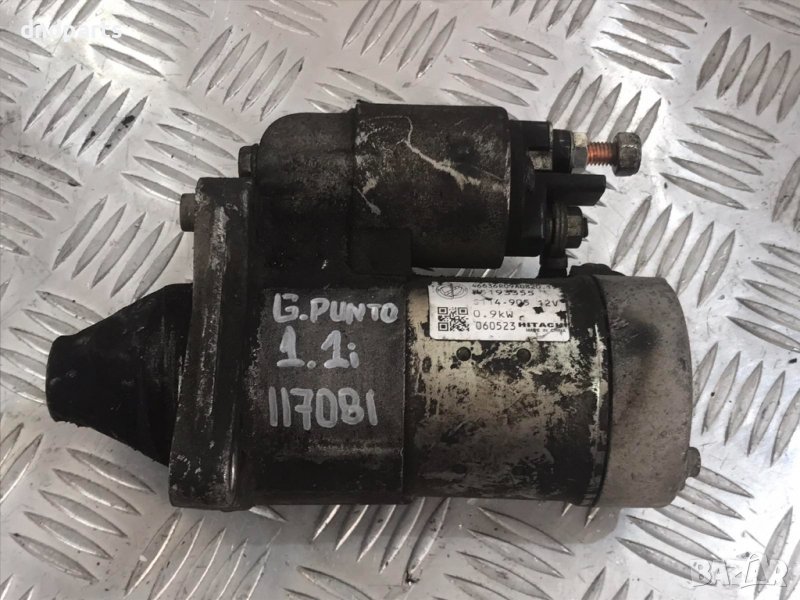 Стартер Fiat Grande Punto,1.1i,2006г., снимка 1