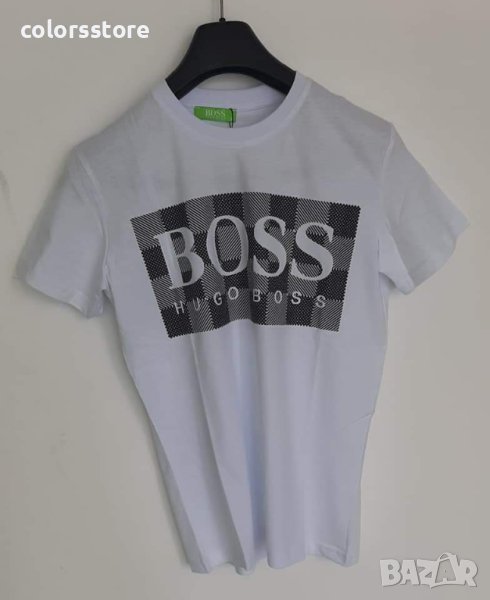Мъжка бяла тениска  Boss код VL56H, снимка 1