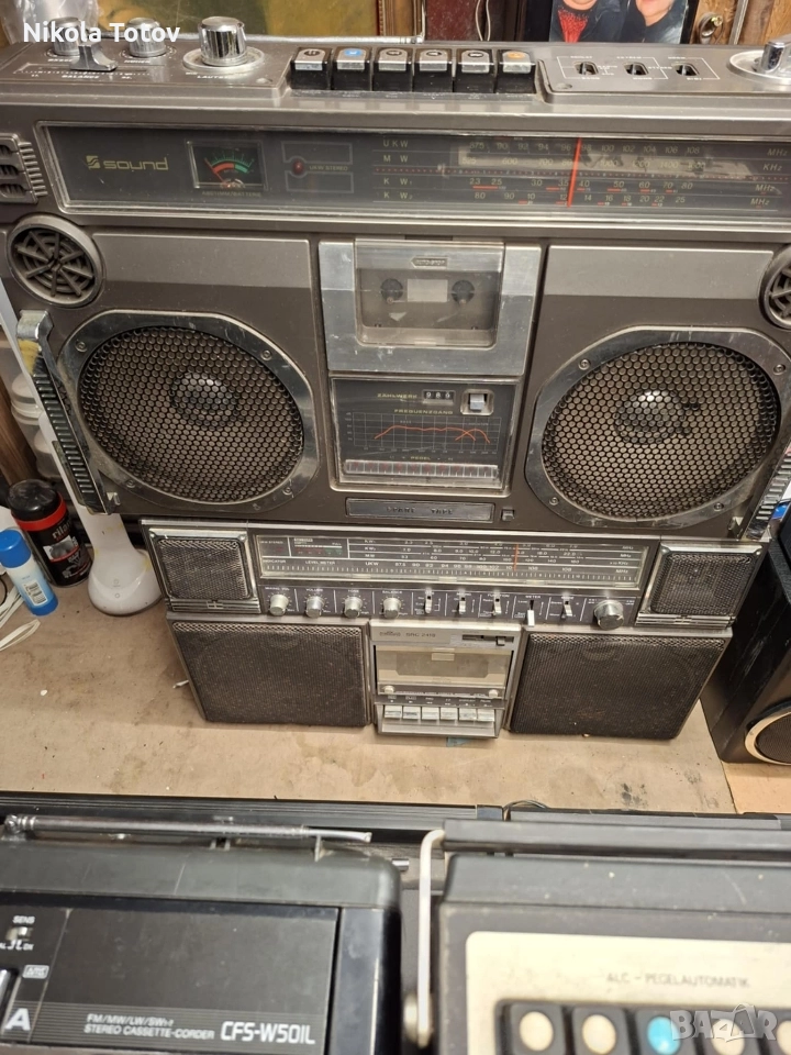 Продават се 8 броя касетофони, снимка 1