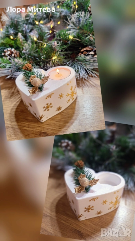 Коледни свещници, снимка 1