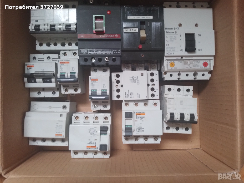 прекъсвачи,ДТЗ,катоден отводител и релета, снимка 1