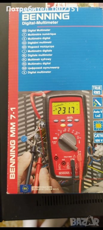 BENNING MM7-1, снимка 1