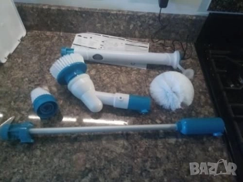 Електрическа четка за почистване на баня, снимка 1