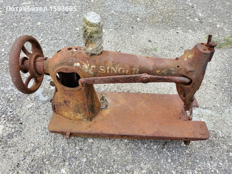 Ретро шевна машина singer, снимка 1
