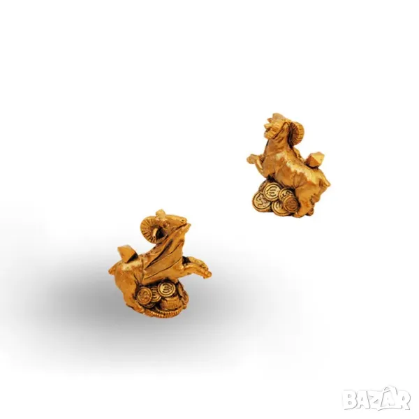  Статуетка -Козел с паричка, снимка 1