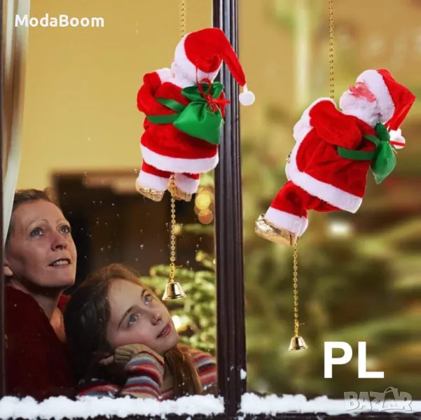 Катерещ се Дядо Коледа по въже, снимка 1