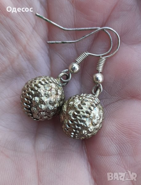 Старинни Възрожденски сребърни обици, снимка 1