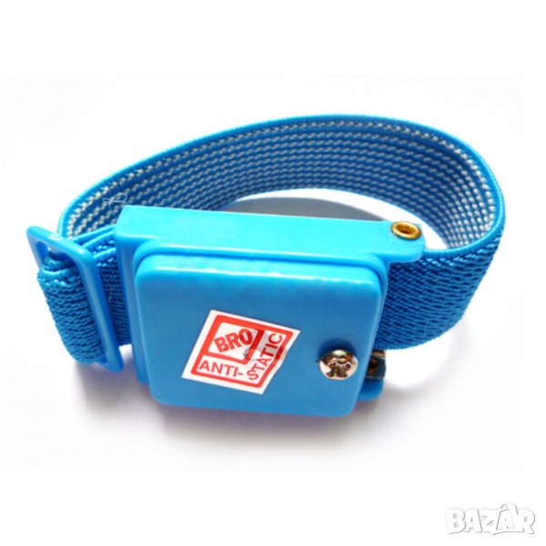 Антистатична гривна за ремонт на компютри, електроника и др., снимка 1