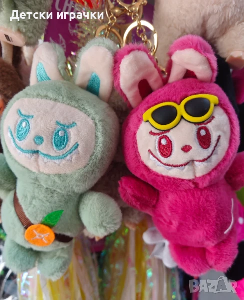 Плюшена играчка Лабубу, два модела 17см и 25см, с ключодържател , снимка 1