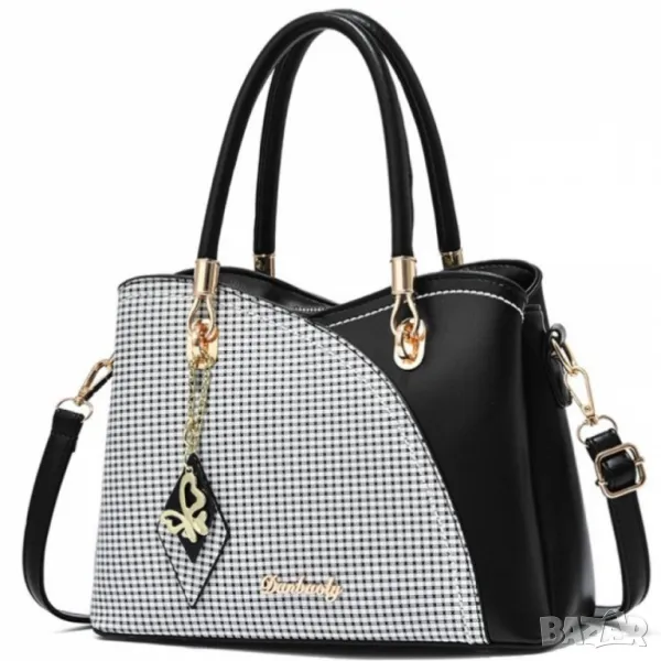 Дамска чанта Madney B&W, снимка 1