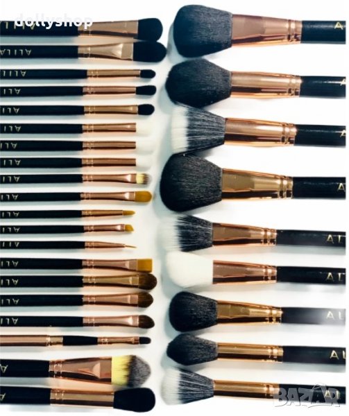 Kомплект Четки за Грим с Калъф, снимка 1