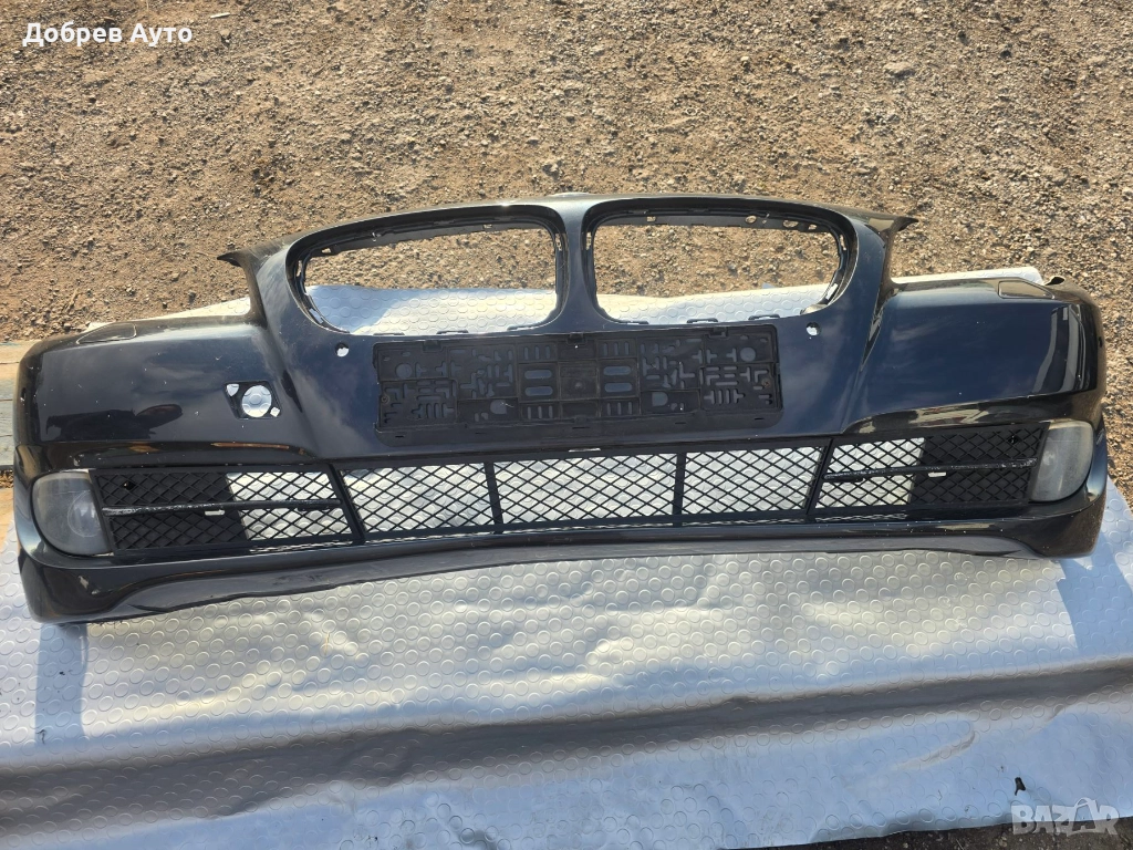 Предна броня за BMW 530D F10 с решетки  , снимка 1