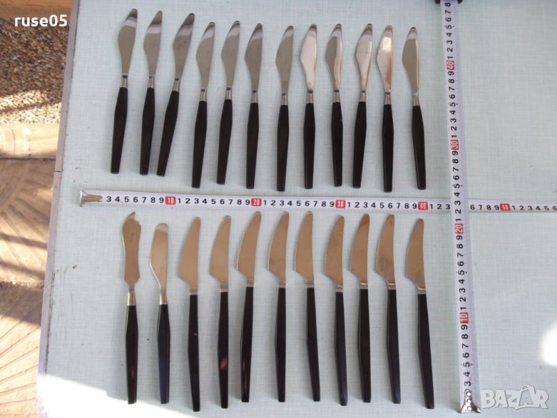 Лот от 23 бр. сервизни ножа съветски, снимка 1