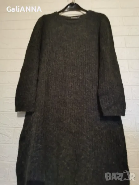 СТРАХОТНА РОКЛЯ FRANSA МЕКО ПЛЕТИВО 3XL-4XL, снимка 1