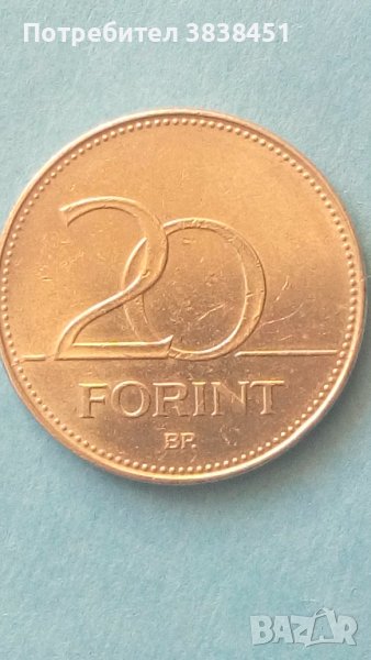 20 forint 2021 г.Унгария, снимка 1