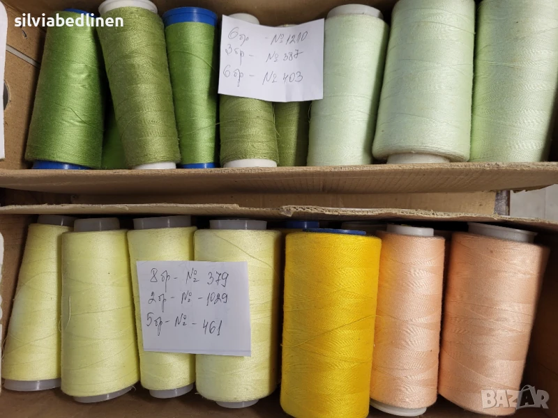 Конци, макари за шевното производство, снимка 1