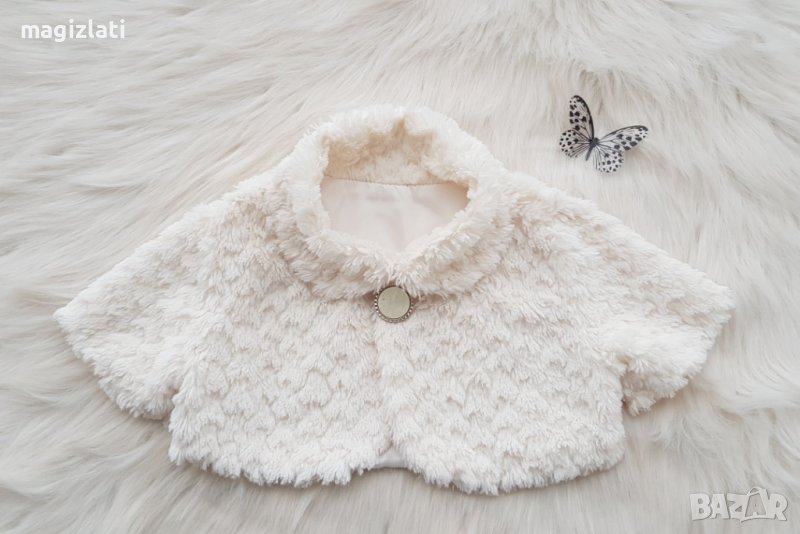 Детско пухено болеро 2-3 години, снимка 1