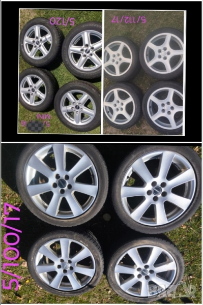 Алуминиева джанти 5/112/17, джанти за Mini, снимка 1