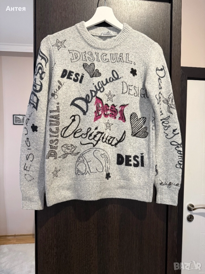 Продавам дамски зимен пуловер Desiqual, снимка 1