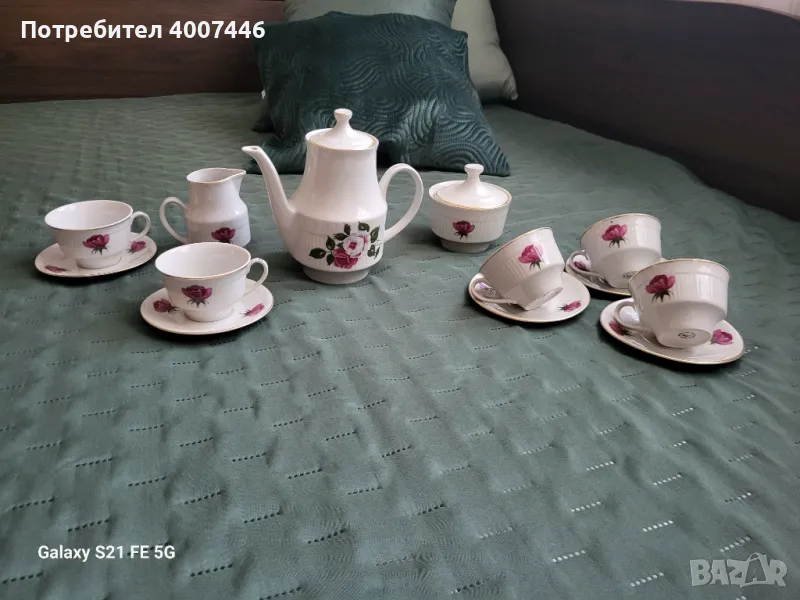 Порцеланов сервиз за кафе , снимка 1